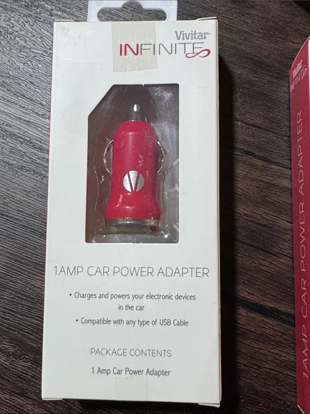 Vivitar Infinite 1AMP Car Power Adapter bundle